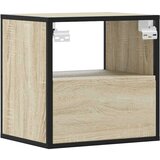 vidaXL Stenska nočna omarica sonoma hrast 40x31x39,5 cm | Shoptok.si