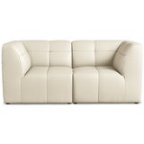 Makamii Bež sofa od imitacije kože 180 cm Aloha – Cijene