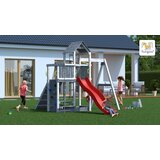 Fungoo Set ACTIVER sivo - bijelo - drveno dječje igralište | shoptok.hr
