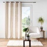 Douceur d intérieur Bež žametna zavesa 135x260 cm Eva – | Shoptok.si