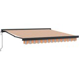 Nadstrešnica Šareni 350 x 250 cm Poliester i aluminij | shoptok.hr