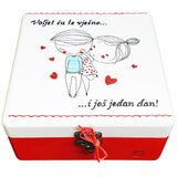  Poklon za zaruke, vjenčanje, Valentinovo! Kutija uspomena Š16581 | shoptok.hr