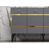 Woody Fashion Ipek - Anthracite, Gold AnthraciteGold Console | ePonuda.com