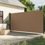 The Living Store Zložljiva stranska tenda taupe 200x500 cm - Zložljiva Stranska Tenda, (21631657) | Shoptok.si