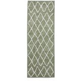Think Rugs Zelen pralen tekač 61x170 cm Coral Green – Cene