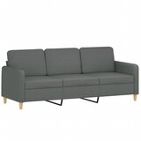  2-dijelni set sofa s jastucima tamnosivi od tkanine | shoptok.hr