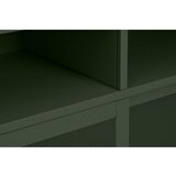 Unique Furniture Tamno zeleni metalni ormar s kliznim vratima 90x180 cm Veep – | shoptok.hr