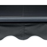 Tenda na ručno uvlačenje s LED svjetlima 300 x 250 cm antracit | Eponuda.ba