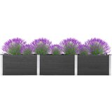 Furnova Visoka greda 300x50x54 cm WPC siva, (21920254) Cene