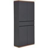 XORA omara za čevlje barve grafita, hrast artisan | Shoptok.si