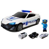  Auto Policyjne Schowek Garaż 2w1 Policjant Małe Autka Dźwięk Światła | shoptok.hr
