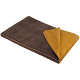 Novel DEKORATIVNA ODEJA 150/200 cm rjava, rumena | Shoptok.si