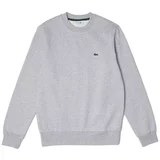 Lacoste Puloverji Organic Brushed Cotton Sweatshirt - Gris Siva