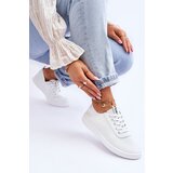 Boto PG1 Women's Openwork Lace-up Sneakers White Carinel | shoptok.hr