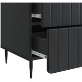  Noćni ormar s ladicama Crna 43x 41 x 68 cm Konstruirano drvo | Eponuda.ba