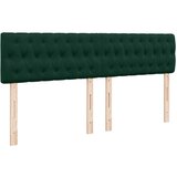 Otomanski krevet s madracem tamnozeleni 180x200 cm baršunasti | shoptok.hr