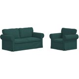 SOFA 2 pcs Tamnozelena Metal | shoptok.hr