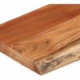  Zidna polica 70x30x3,8 cm pravokutna bagremovo drvo živi rub | shoptok.hr