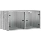  Zidni ormarići staklena vrata 2 kom boja hrasta 68,5x37x35 cm | shoptok.hr