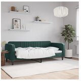 vidaXL Raztegljiva postelja temno zelena 80x200 cm žamet Cene