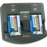 Voltcraft Profesionalni punjač litijum-jonski blok aku baterija od 9 V,VC209-Li