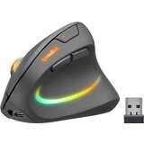 Speedlink Piavo Pro - Ergonomska polnilna miška navpična - brezžična, goma, črna, (20825719) | Shoptok.si