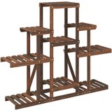  Stalak za cvijeće 110 x 25 x 96 cm od masivne jelovine | shoptok.hr
