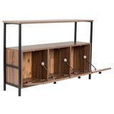 Hanah home konzola solace venezia walnut black | Eponuda.com