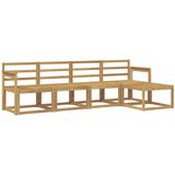  Set vanjskih sofa 5 pcs Bijela 249 x 122,5 x 73 cm | Shoptok.si