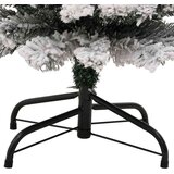 vidaXL Umjetno božićno drvce Zelena 120 cm PVC i čelik i plastika | shoptok.hr