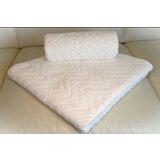 Crafter Peškir Zig Zag 70x130cm 450g/m2 svetlo bela | ePonuda.com