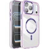 AVIZAR Ovitek za iPhone 17 Pro, kolekcija Crystal Color, združljiv z MagSafe, Vijolična, (5000190697) | Shoptok.si