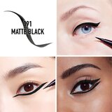 Dior show On Stage Liner tekoče črtalo v peresu vodoodporno odtenek 091 Matte Black 0,55 ml | Shoptok.si