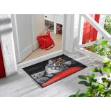 wash+dry PREDPRAŽNIK Royal Cat 50/75 cm rdeča, črna | Shoptok.si