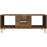  Stolić za kavu boja hrasta 102 x 50 x 40 cm konstruirano drvo Smeđa | shoptok.hr