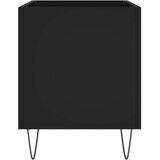 Ormarić za ploče crni 74,5 x 38 x 48 cm od konstruiranog drva | shoptok.hr