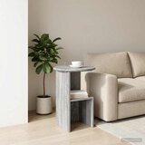  Bocni stol Siva sonoma Ø 39,5 x 55 cm Konstruirano drvo | Eponuda.com