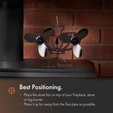 Vonhaus ventilator za peč z dvojnim motorjem in 6 lopaticami | Shoptok.si