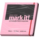 Mark IT Samolepljivi listići Mark 100lis, 75x75mm roze | Eponuda.com