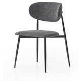 Art Invest Trpezarijska stolica Laila Siva / Crne metalne noge 480x520x850mm ( 775-469 ) Cene