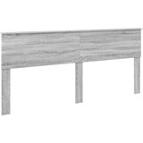  Okvir za krevet s uzglavljem Siva Sonoma 200 x 200 cm | shoptok.hr