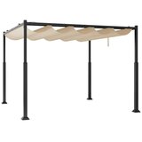 Venturo Prestige 3x3m Bež Pergola Čelična konstrukcija | Eponuda.com