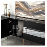 Hanah home TV polica Leon Gold Fume