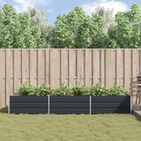  Cvetlično korito Antracit 290 x 100 x 45 cm Cinkana jeklena, (5000207580) | Shoptok.si