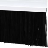  Držač četke za vrata 2 pcs Bijelo 100 cm Aluminijski legura | shoptok.hr