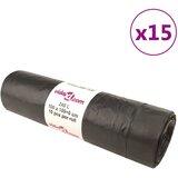  Vreće za smeće s vezicama 150 kom crne 240 L Cijene