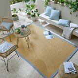 Flair Rugs Svetlo modra/svetlo rjava notranja in zunanja preproga 200x290 cm Sisal Look – | Shoptok.si