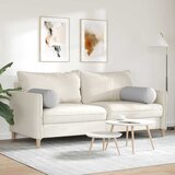  Valjkasti jastučići 2 pcs Oblačnosiva Ø 25 x 70 cm tkanina | Eponuda.com