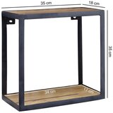 MID.YOU Stenski Regal Piru | Shoptok.si