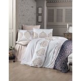  Asrın whitebeigeanthracitecream satin single quilt cover set (es) | ePonuda.com